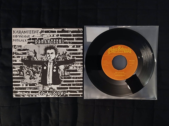 KARANTEENI: Sid Vicious / Potilas X 7" (Poko Rekords, 1979)