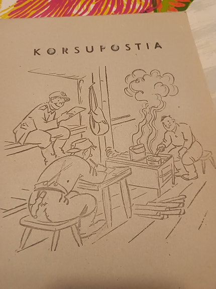 Kirjepaperia  1940-luvulta