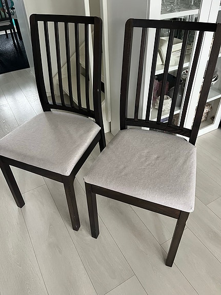 Ikea Ekedalen ruokapöydän tuolit 2 kpl