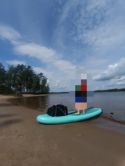 Vuokrataan ilmatäytteinen SUP-lauta