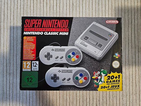 Nintendo SNES Classic Mini konsoli