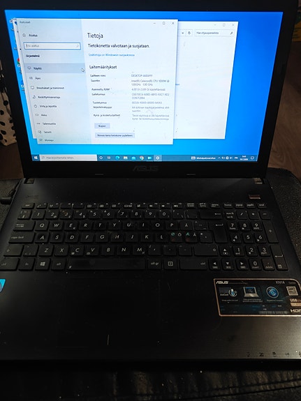 Asus X501A sarjan läppäri