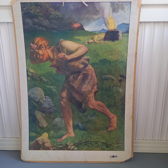 Vanha koulun opetustaulu