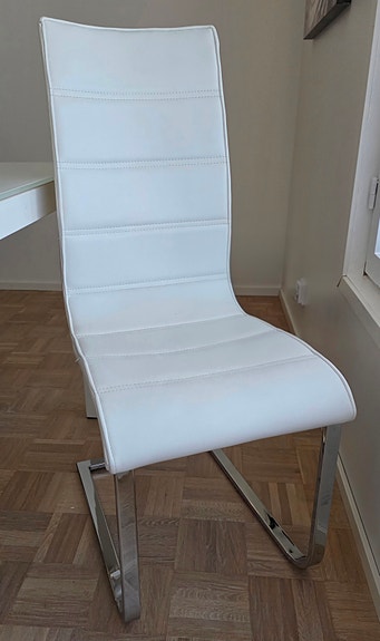 Valkoiset tuolit 6kpl