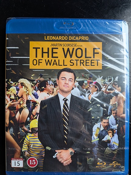 The Wolf of Wall Street Blu-ray elokuva