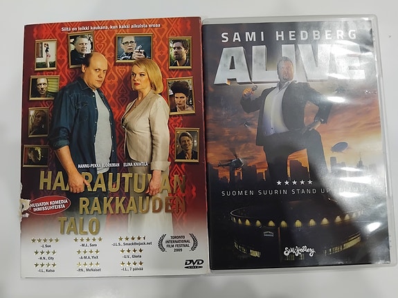 DVD elokuvia Sami Hedberg alive / Pitkä kuuma kesä / Kummeli