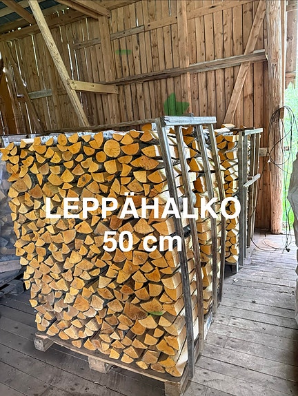 Kuivaa harmaaleppähalkoa 50 cm – Kontiolahti (Varparanta)