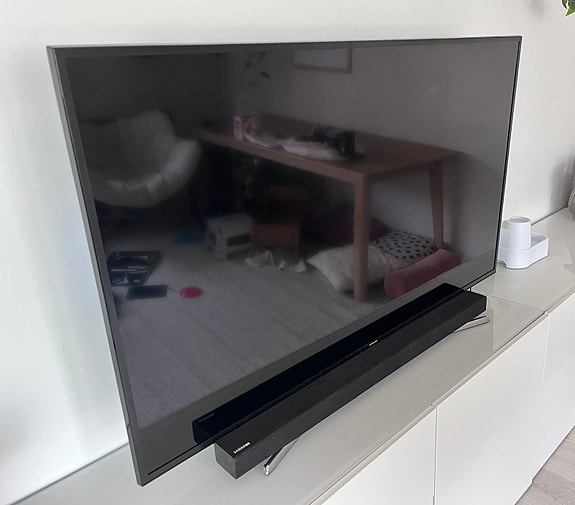 Samsung 55” televisio + Samsung soundbar & subwoofer