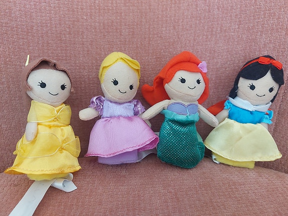Disney prinsessat sorminuket