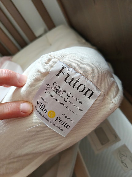 Porin villa ja peite Futon patja & patjansuojus