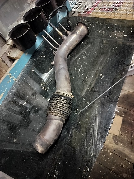 BMW E9X 320D N47 Downpipe E90 E91 E92