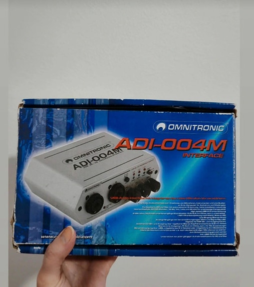 Omnitronic ADI-004M USB-Audio-Interface