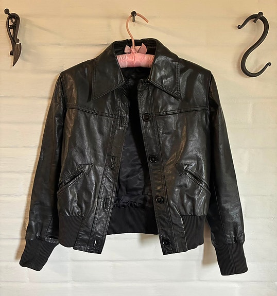 Vintage 70-luvun nahkatakki