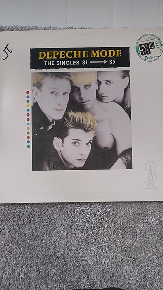 Depeche Mode – The Singles 81–85 vinyylilevy