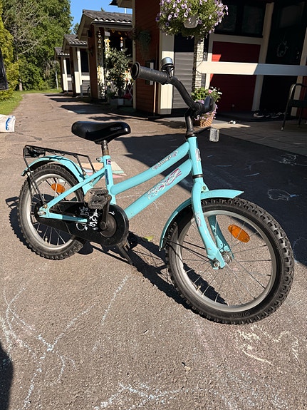 Helkama lastenpyörä 16" turkoosi