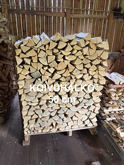 Koivuhalkoa 50 cm – Varparanta, Kontiolahti