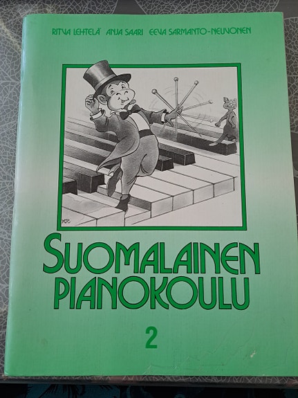 Suomalainen pianokoulu 2 -kirja