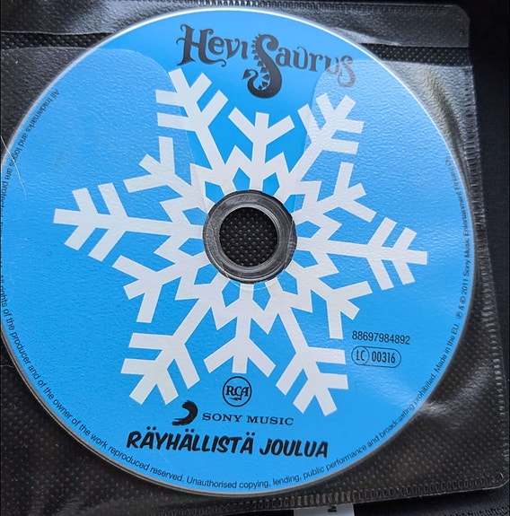Hevisaurus Räyhällistä joulua CD