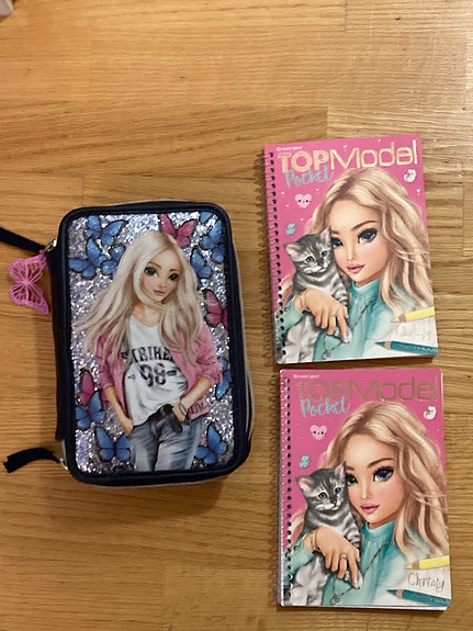 Top Model penaali ja värityskirjat
