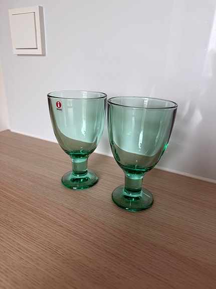 Iittala Verna vaal.vihreä 22cl 2 kpl