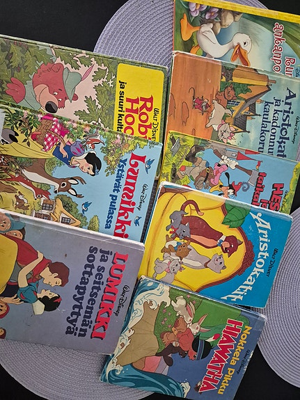 Kuvan walt disney kirjat
