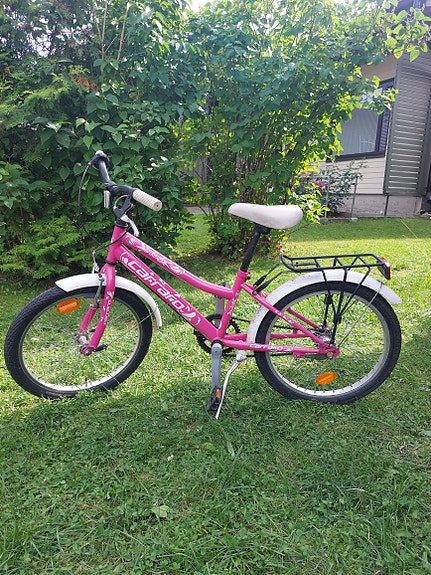 Carraro lastenpyörä 20" pinkki