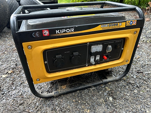 Kipor KGE2500X aggregaatti 2,2 kVA 50 Hz