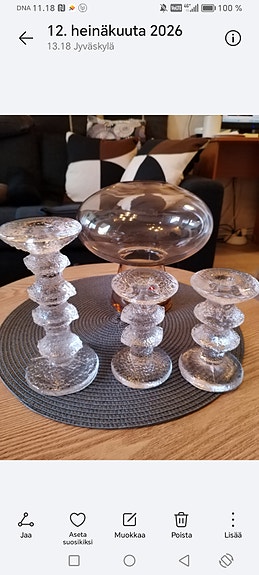 Festivo kynttilänjalat