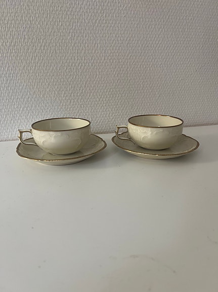 Rosenthal Sanssouci kahvikupit ja aluslautaset