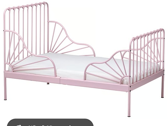 Minnen metallirunkoinen sänky