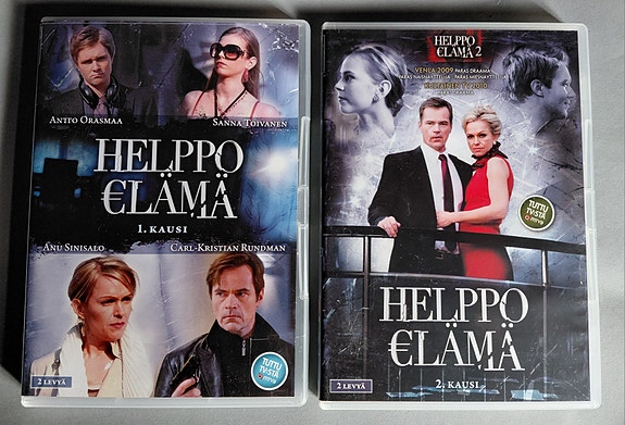 Helppo elämä DVD 1. ja 2. kausi