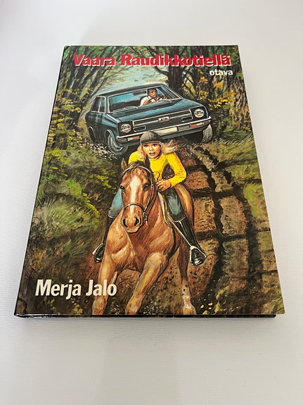 Merja Jalo Vaara Raudikkotiellä, Nummelan ponitalli kirja