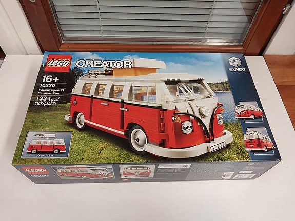 Lego 10220 Volkswagen T1 Camper Van, avaamaton