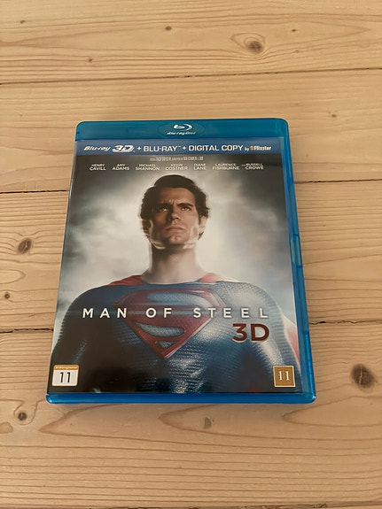 Man of steel 3D blu ray