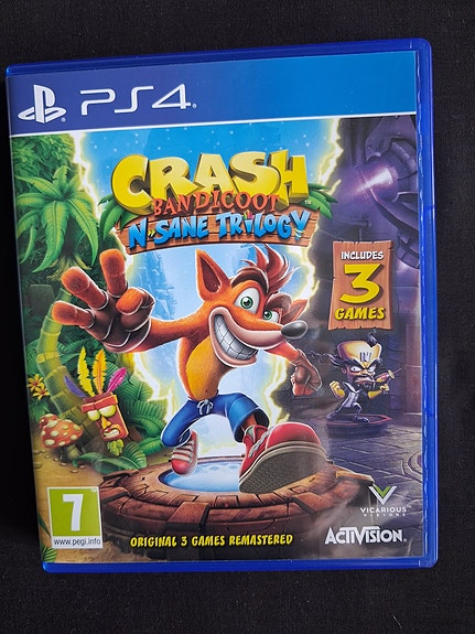 PS4 crash bandicoot n.sane trilogy