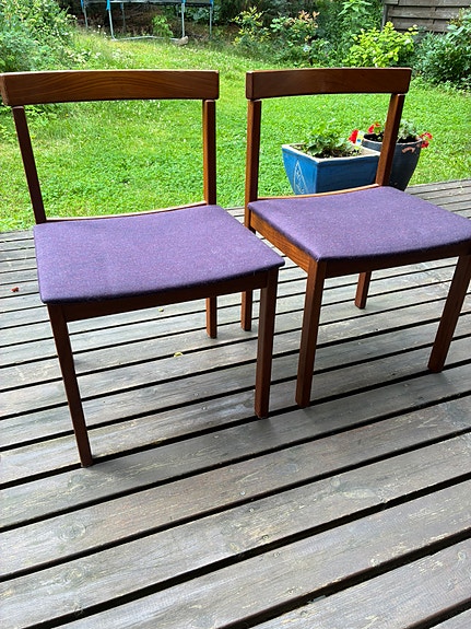 Asko teak tuolit 2kpl