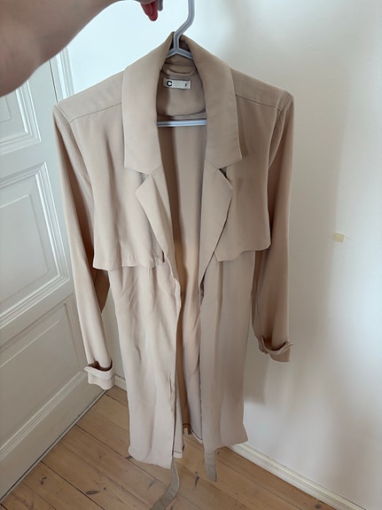 Cubus beige trenssi / kangastakki koko S