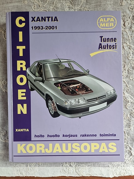 Citroen Xantia korjausopas