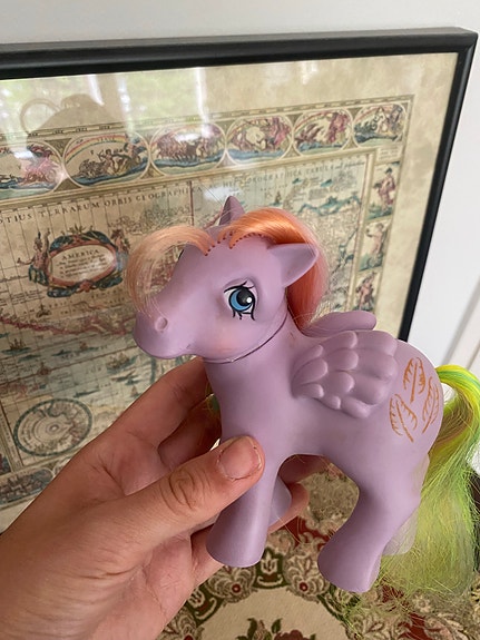 MLP G1 Tickle Rainbow Pony