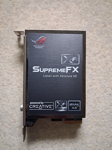 Asus Supreme FX äänikortti