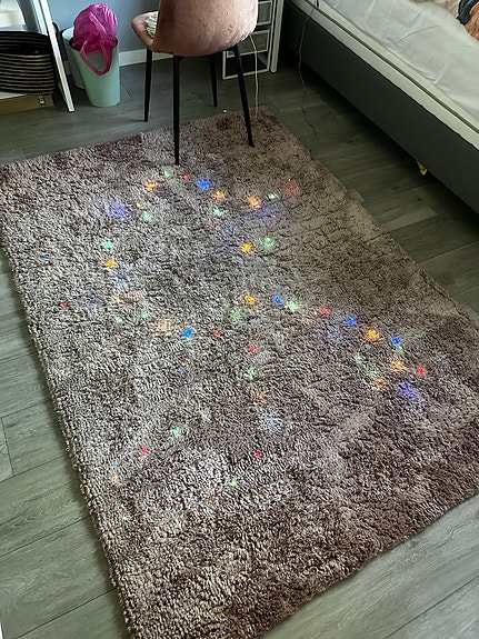 Värikäs led valonauha