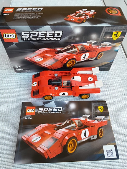 Kuin uusi! Lego 1970 Ferrari 512 M