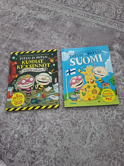 Tatun ja Patun kirjat Kummat keksinnöt & Suomi