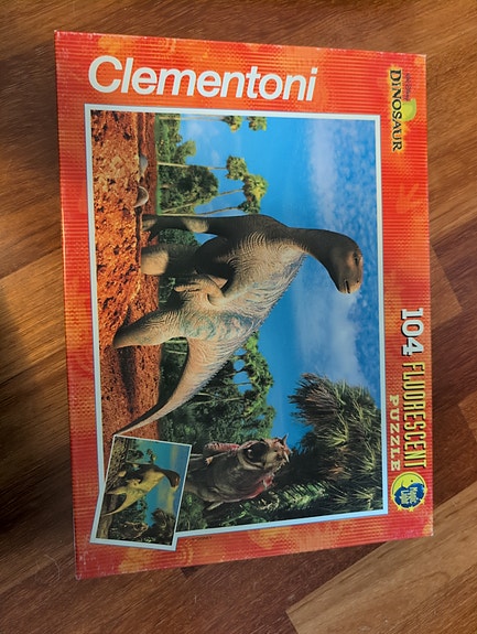 Clementoni dinosaurus palapeli 104 palaa