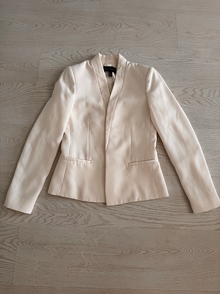 Zara valkoinen jakku XS
