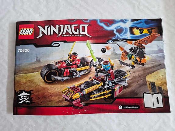 Lego 70600 Ninja Bike Chase
