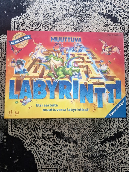 Ravensburger Muuttuva Labyrintti lautapeli 7+