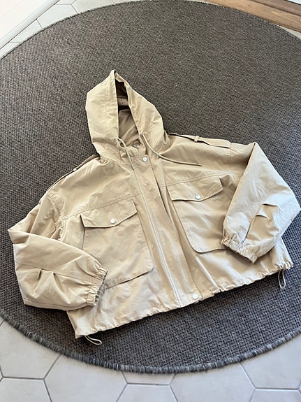 Jjxx takki beige puuvilla-nylon