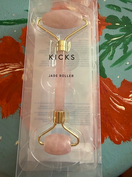 Kicks jade roller kasvorulla vaaleanpunainen