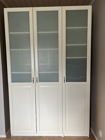 IKEA PAX vaatekaappien lasiovet